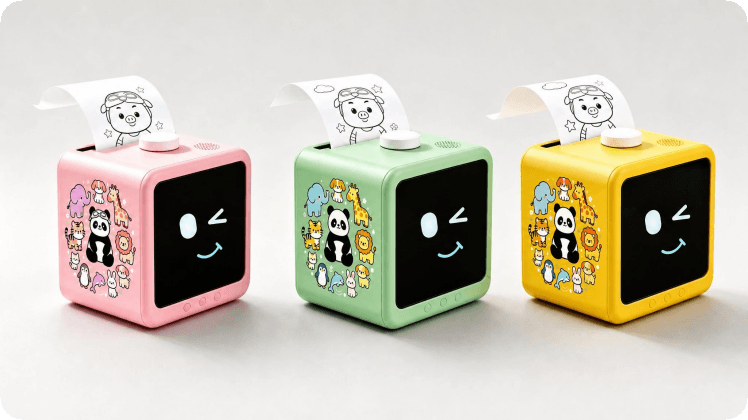 ToToo AI 创意打印伙伴产品渲染图